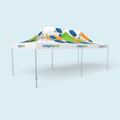 Folding pavilion Premium 4x8 m, without tent walls