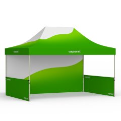 Folding tent Basic 3x4.5 m, up to 4 side walls