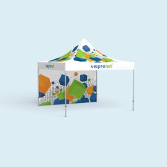 Folding tent Premium 3x3 m, 1 tent wall