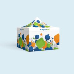 Folding tent Premium 4x4 m, 4 tent walls