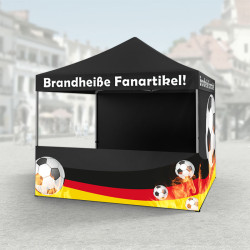 Design and order pop-up tent