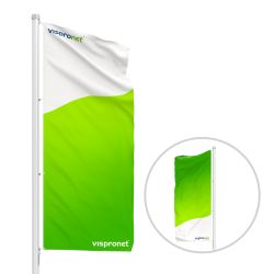 Double-layer Portrait flag