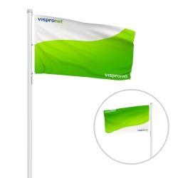 Double-layer Landscape flag