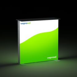 Exhibition Counter Lightbox flex Basic