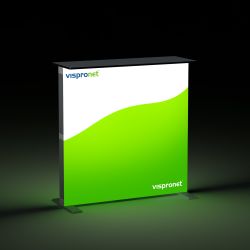 Exhibition Counter Lightbox fold