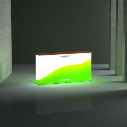 Promotion Counter LED straight front