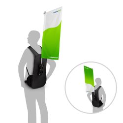  Promotional Backpack Flag