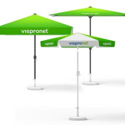 Fully customizable parasols