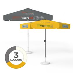 Parasols with logo print