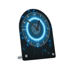 Photo alarm clock with custom design