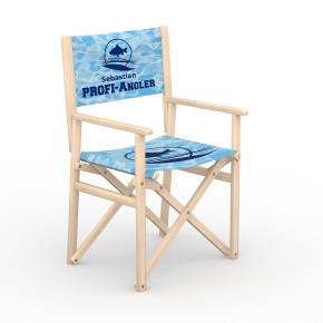 Director's chair, Professional angler motif