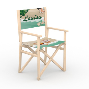Director's chair, Beach motif