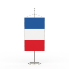 Frankreich Flagge Tischbanner