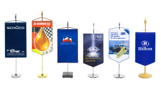 various table banner stands