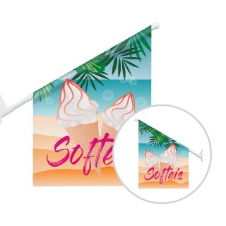 Ice Flag Soft Ice Cream