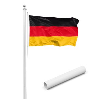 Flagpole Economy with Germany Flag