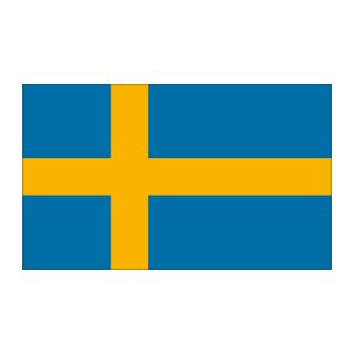National flag Sweden