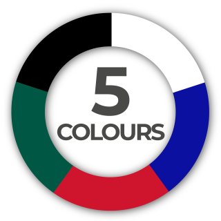 5 colors for tent roofs