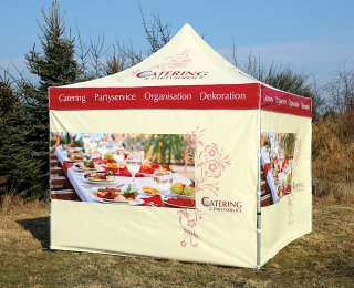 Folding gazebo 4x4 m