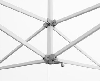 perfect roof tension by means of crank
