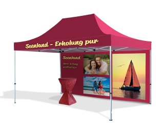 Folding gazebo 4x6 m