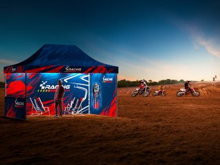 Folding gazebo 3x4.5 m