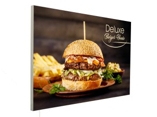 Print & buy Q-Frame® LED light box, 50 mm profile