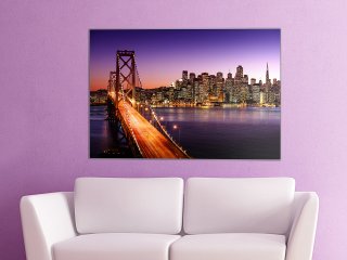 Wall frame Q-Frame® living room design