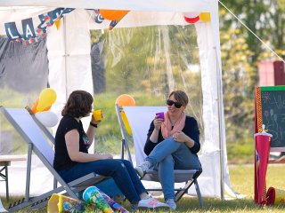 Party tents for outdoor events