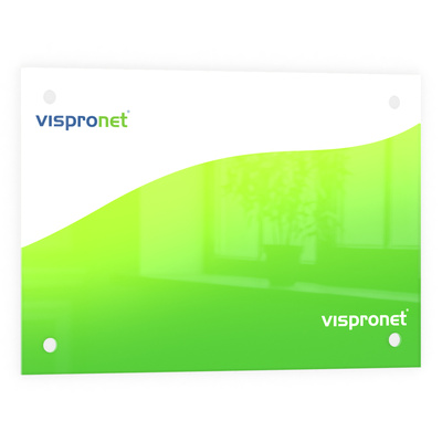 Acrylic Glass Poster in Landscape Format with Custom Motif