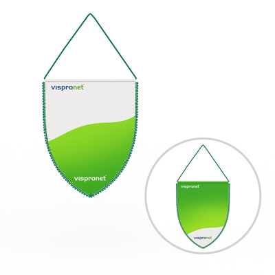 Custom printed Car Banner Crest