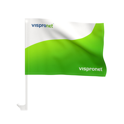 custom-printed car flags