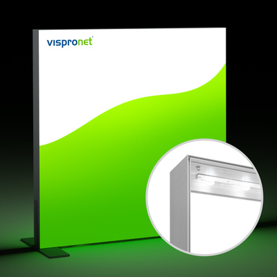 Display Wand Q-Frame® LED with Print