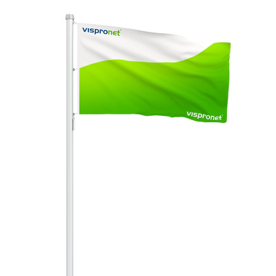 Printed Horizontal Feather Flag