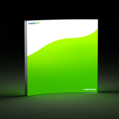 Lightbox Flex Curved with Print