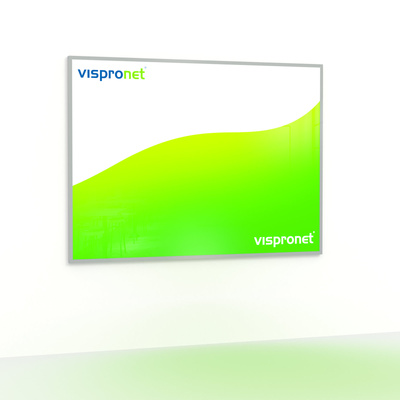 LED poster frame with print