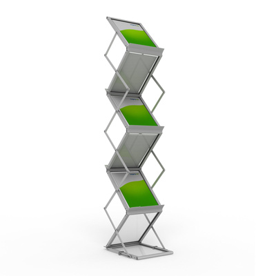 Brochure Stand 100.001 including Case