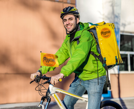 Bike courier / pizza delivery