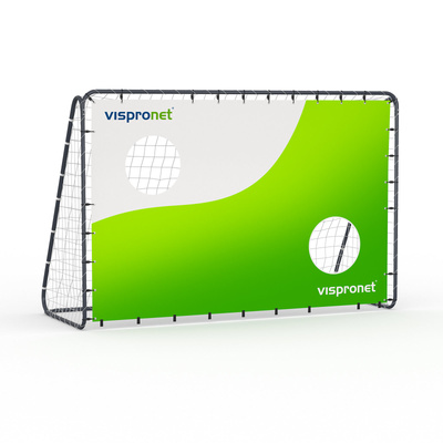 Football Goal with Target Wall