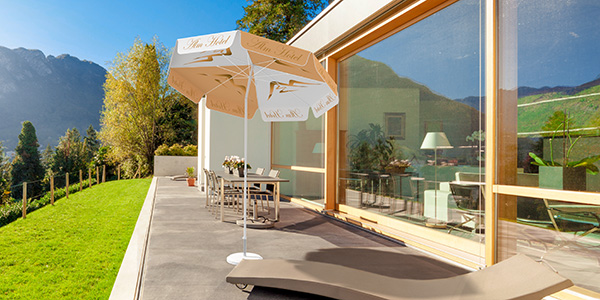 Small Parasol, 4-panel canopy, rond